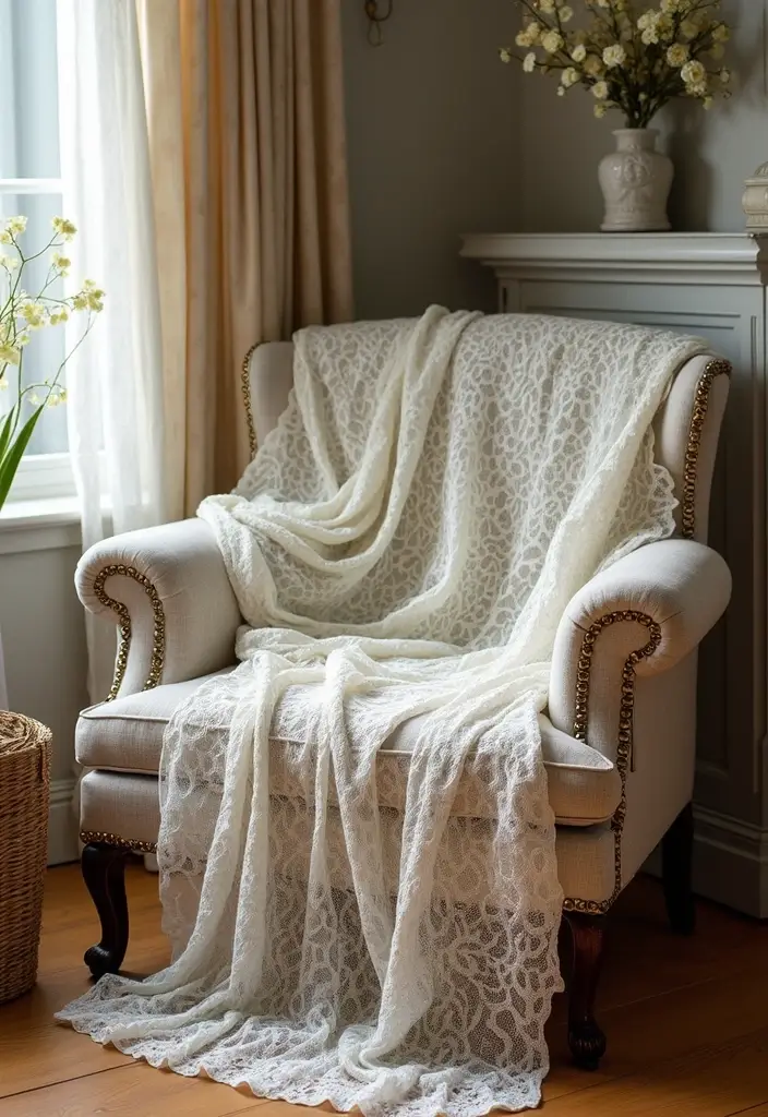 25 Baby Gift Ideas with Baby Blanket Crochet Patterns - 16. Vintage Lace Blanket