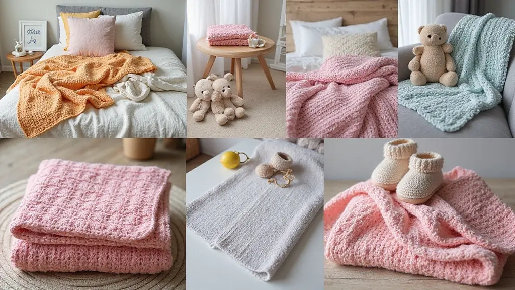 25 Baby Gift Ideas with Baby Blanket Crochet Patterns