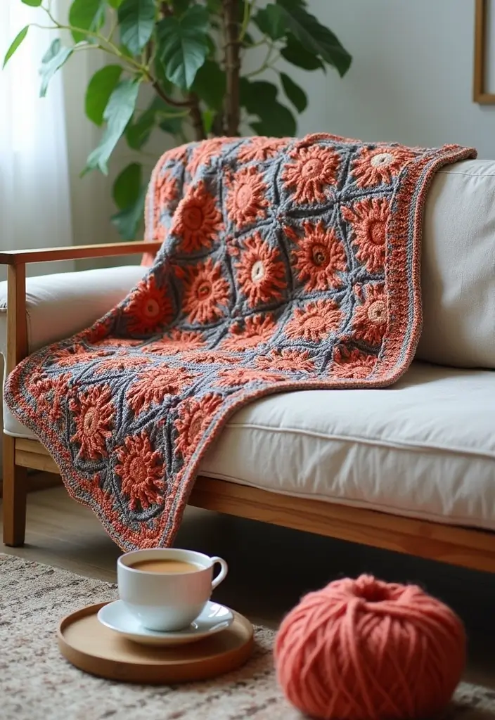 25 Beautiful Ways to Learn How to Crochet a Granny Square: Step-by-Step Photos & Color Ideas - 5. Granny Square Blankets: Cozy and Colorful