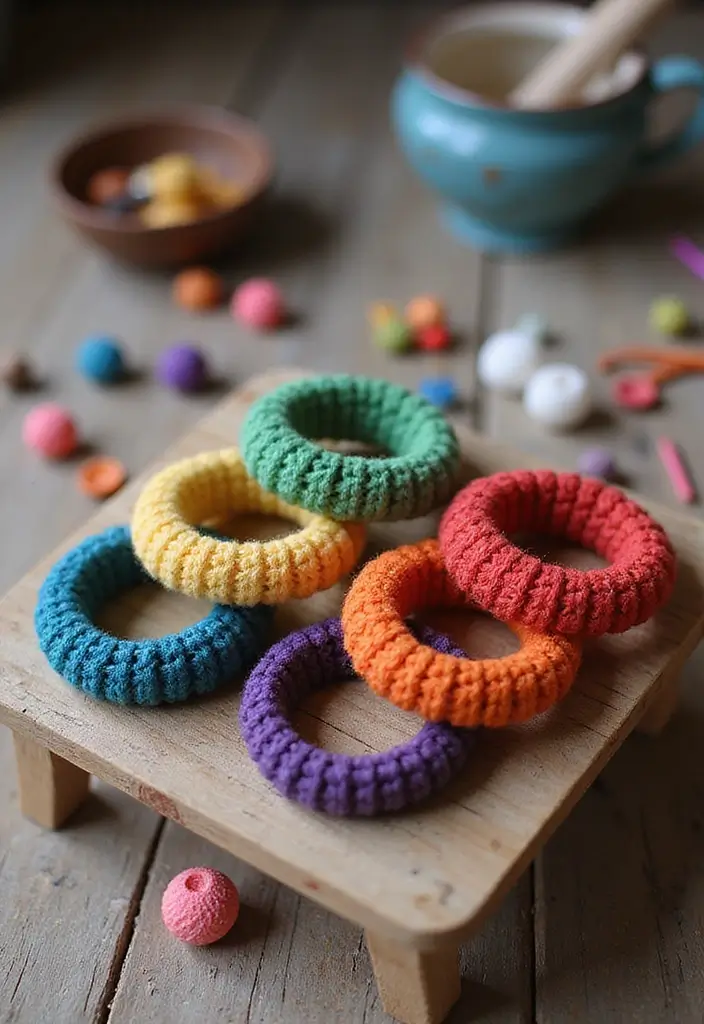 25 Creative Crafts for Rainy Days: What to Crochet When Bored - 8. Crochet Bracelets