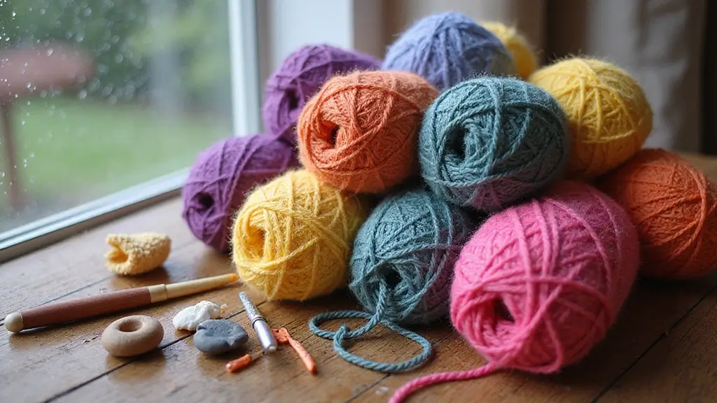 25 Creative Crafts for Rainy Days: What to Crochet When Bored