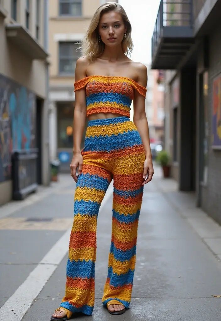 25 Creative Outfit Ideas for Dolls – Crochet Doll Clothes Free Pattern Inspirations - 12. Stylish Jumpsuit