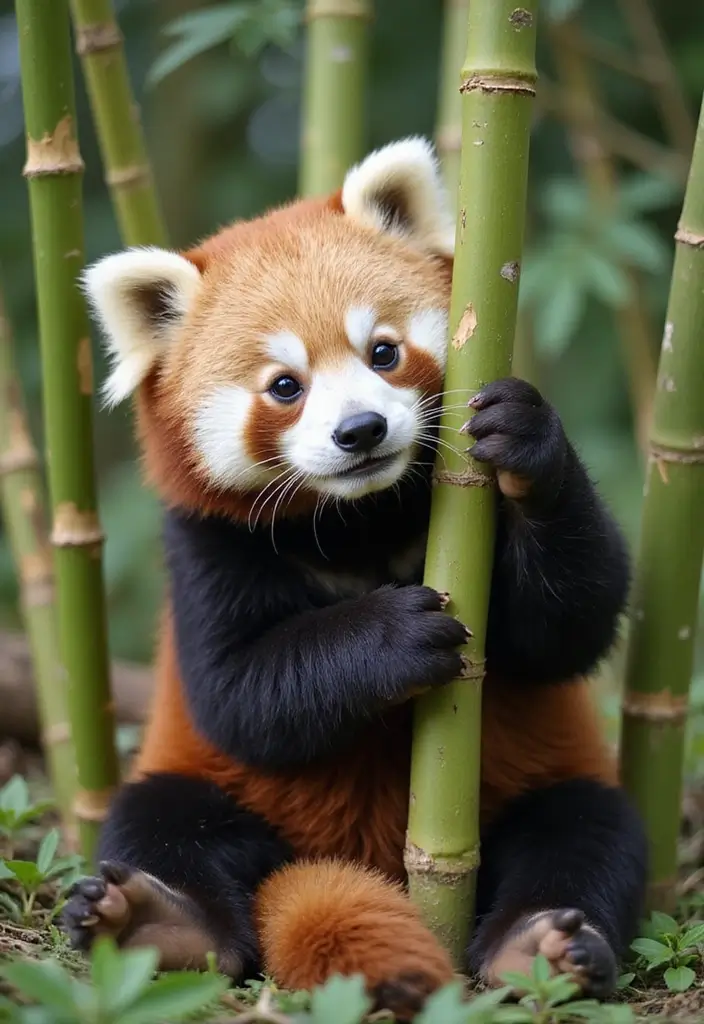 25 Cute Gift Ideas from Crochet Teddy Bear Pattern Free with Soft Yarn Colors - 7. Brown and Cream Panda Bear