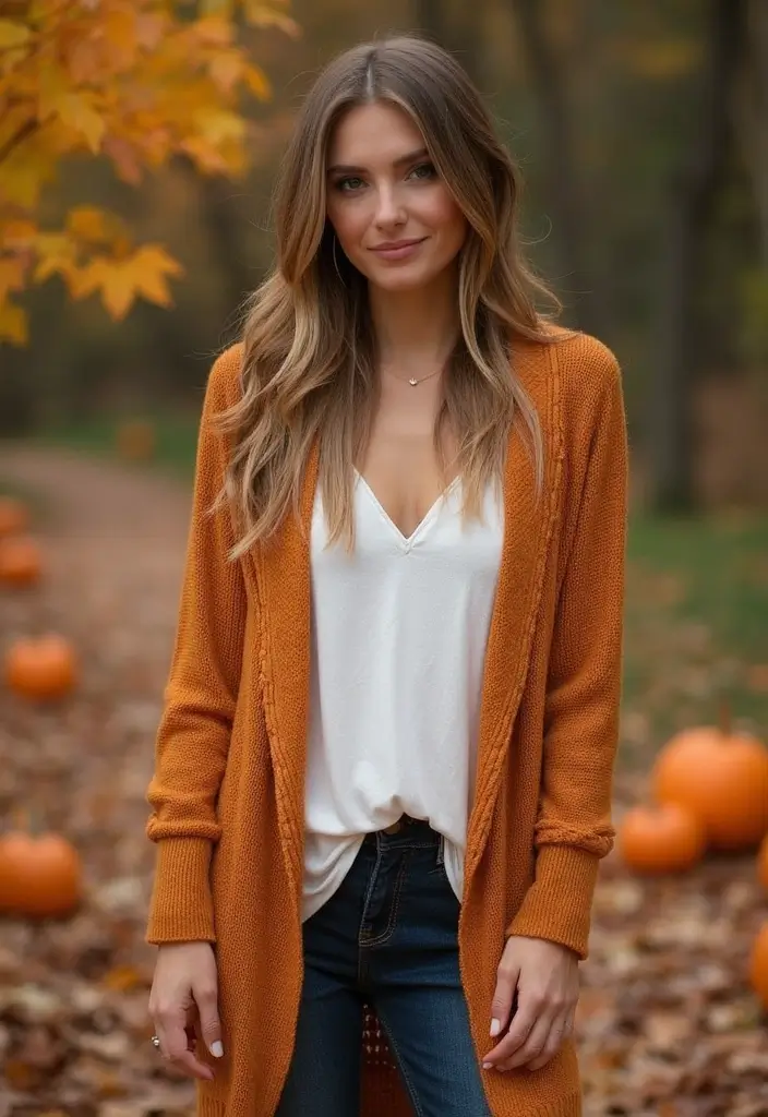 25 Elegant Crochet Cardigan Pattern Free Women Designs with Photo Tutorials - 18. Layered Look Cardigan