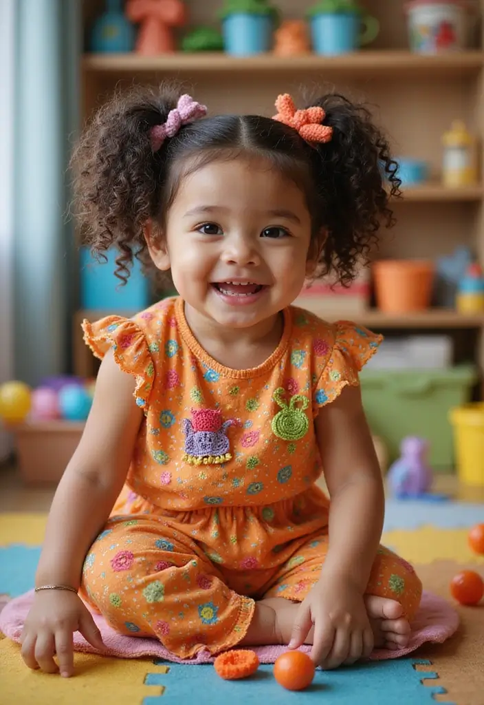 25 Gorgeous Curly Looks: Curly Crochet Hair Styles Trending Now - 15. Curly Crochet Pigtails