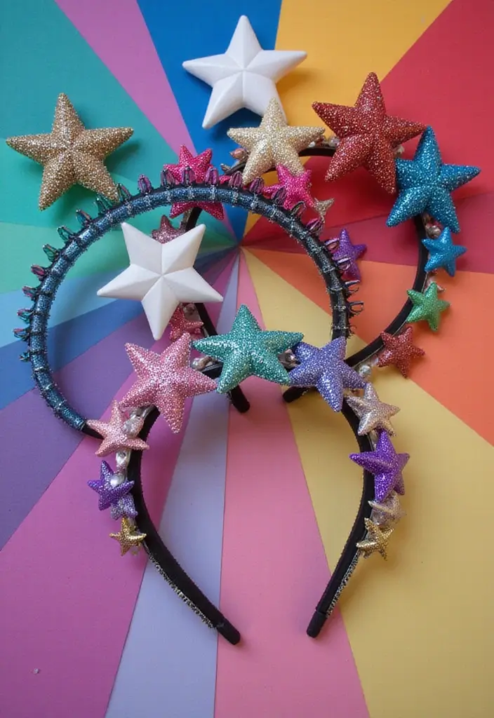 25 Magical Tutorials on How to Crochet a Star - Perfect for Blankets & Decor - 18. DIY Star Headbands