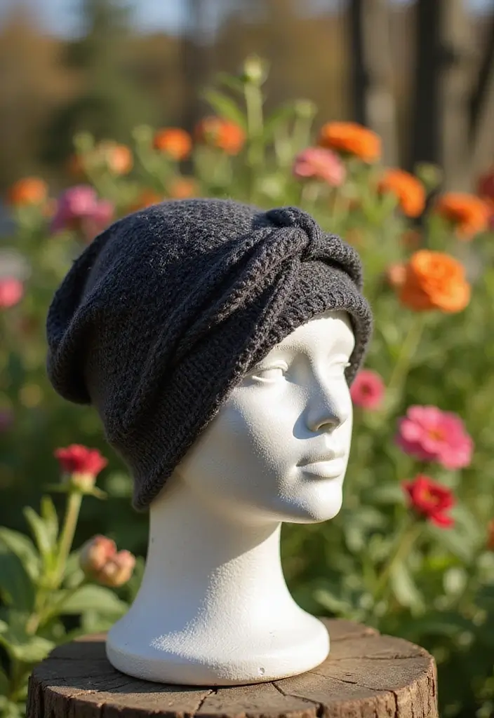 25 Modern & Trendy Crochet Beanie Pattern Free Photo Ideas - 4. The Beanie with a Twist