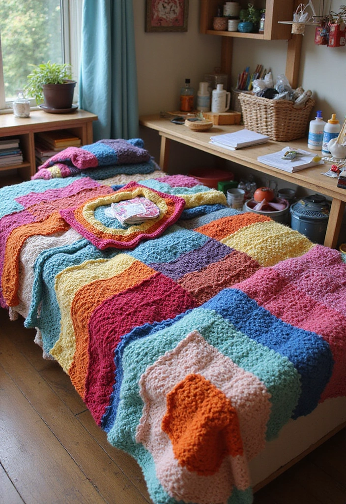 25 Radiant Designs for 6 Day Star Blanket Crochet: Patterns and Color Combos - 25. Crafting for a Cause