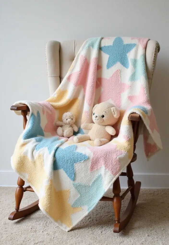 25 Radiant Designs for 6 Day Star Blanket Crochet: Patterns and Color Combos - 5. Pastel Whispers