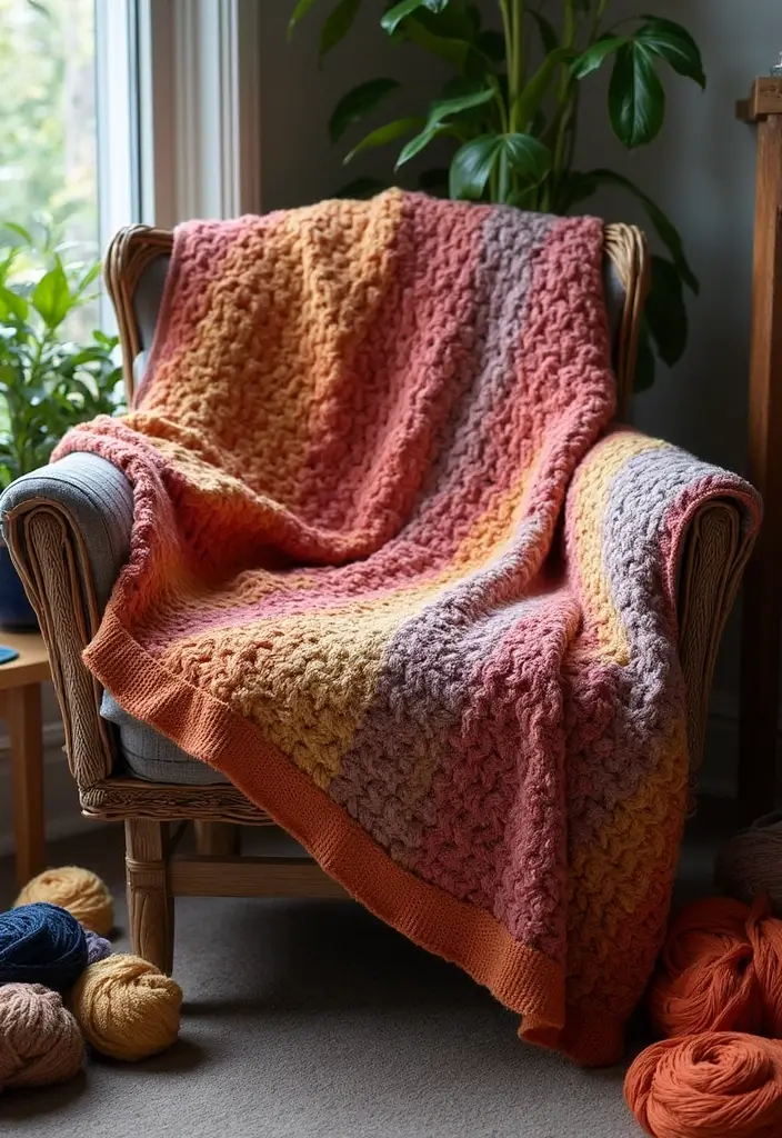 30 Adorable Ideas for Easy Crochet Baby Blanket Free Pattern with Soft Yarn Inspirations - 25. Simple Basketweave Blanket