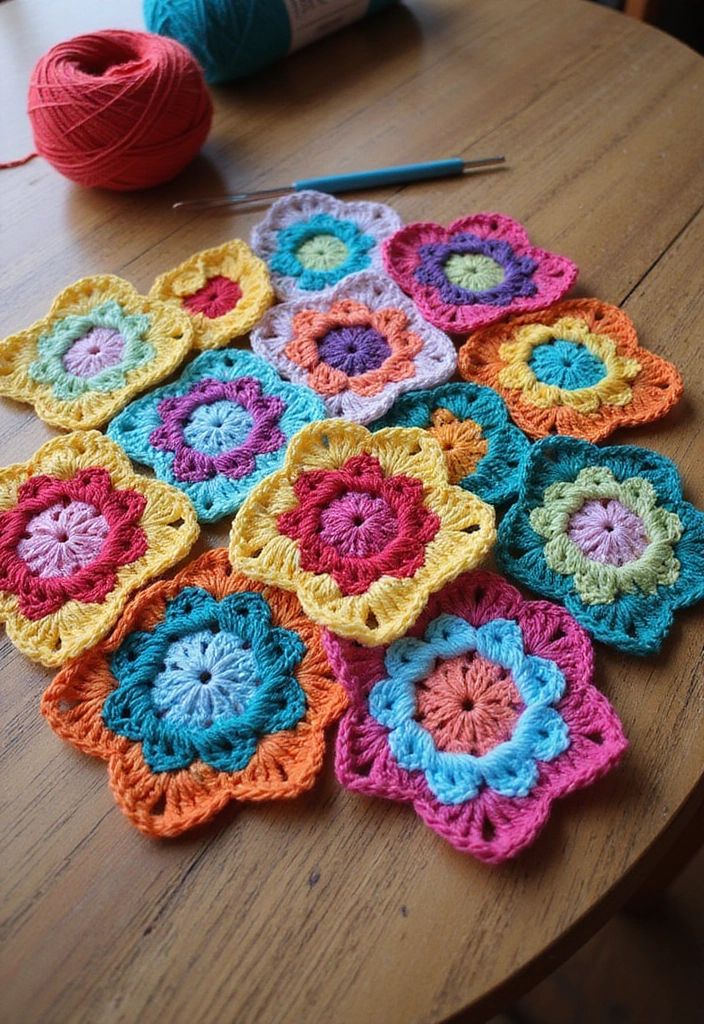 30 Cozy Designs for Free Crochet Patterns for Afghans - 1. The Classic Granny Square Afghan