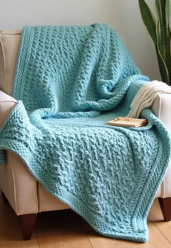 30 Cozy Designs for Free Crochet Patterns for Afghans - 2. Chevron Waves Afghan
