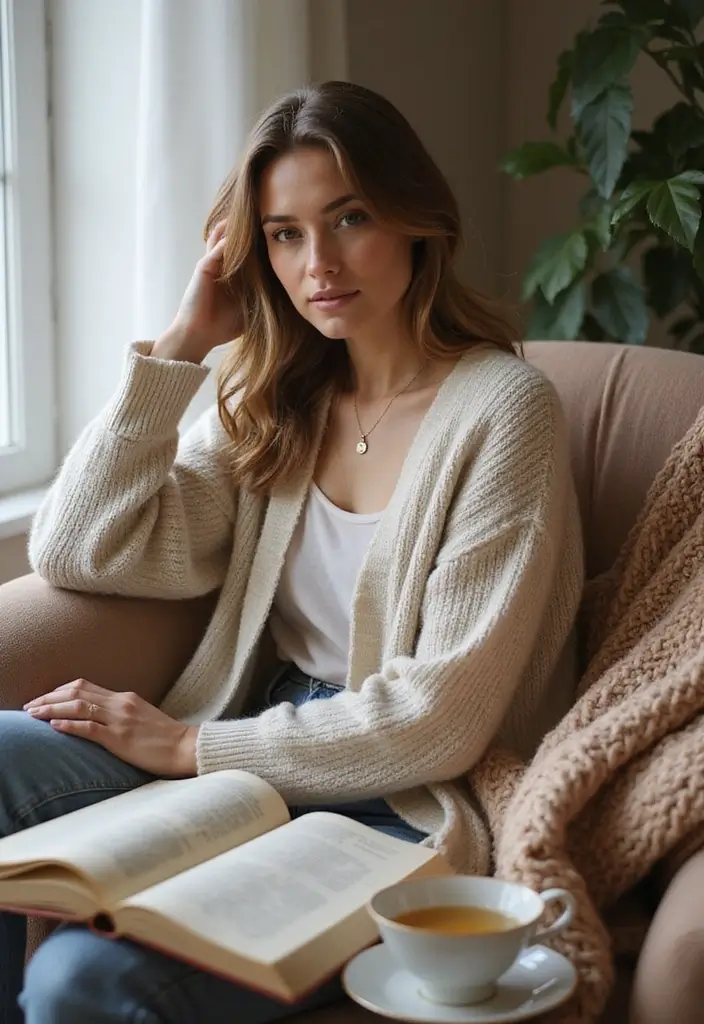 30 Cozy Wardrobe Essentials: Crochet Cardigan Pattern Free Collection - 5. Cocoon Cardigan