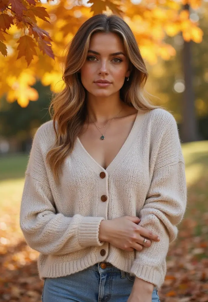 30 Cozy Wardrobe Essentials: Crochet Cardigan Pattern Free Collection - 9. Cropped Cardigan