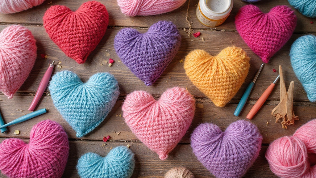 30 Creative Valentine Ideas with How to Crochet a Heart