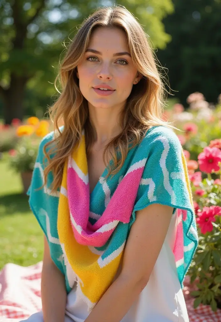 30 Elegant Shawl Designs from Crochet Shawl Pattern Free - 11. The Chevron Shawl