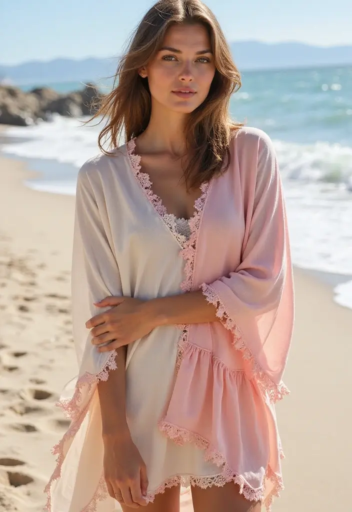 30 Elegant Shawl Designs from Crochet Shawl Pattern Free - 2. Ruffled Edge Shawl