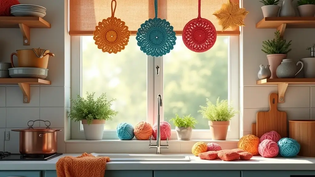 30 Kitchen-Ready Crochet Pot Holders Free Pattern with Modern and Vintage Styles