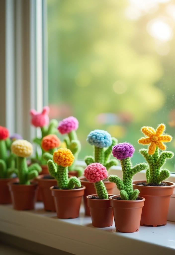30 Must-Try Crochet Patterns for Beginners: Eco-Friendly Edition - 5. Cute Amigurumi Plants