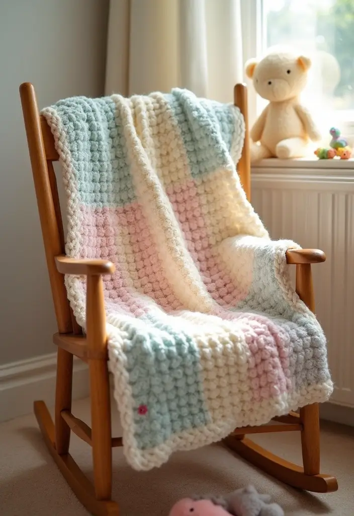 30 Outfit Inspirations for Crochet Clothing and Accessories Lovers - 23. Crochet Baby Blankets