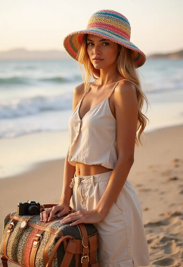 30 Trendy Crochet Bucket Hat Free Patterns You’ll Want to Make and Wear - 10. Convertible Crochet Bucket Hat