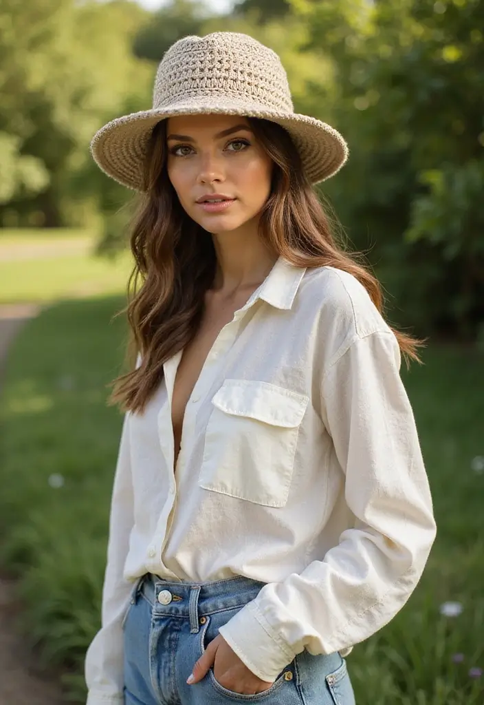 30 Trendy Crochet Bucket Hat Free Patterns You’ll Want to Make and Wear - 29. Multi-Functional Bucket Hat