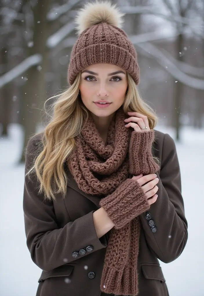 30 Warm & Stylish Crochet Fingerless Gloves Free Pattern - 12. Cozy Cuffs