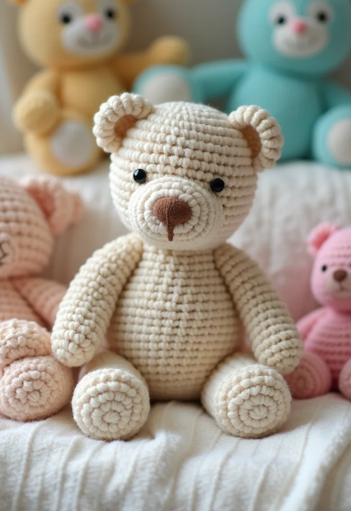 Baby Crochet Patterns Free: Ultimate Guide for Tiny Treasures with 22 Fun Creations - 1. Cuddly Crochet Bear