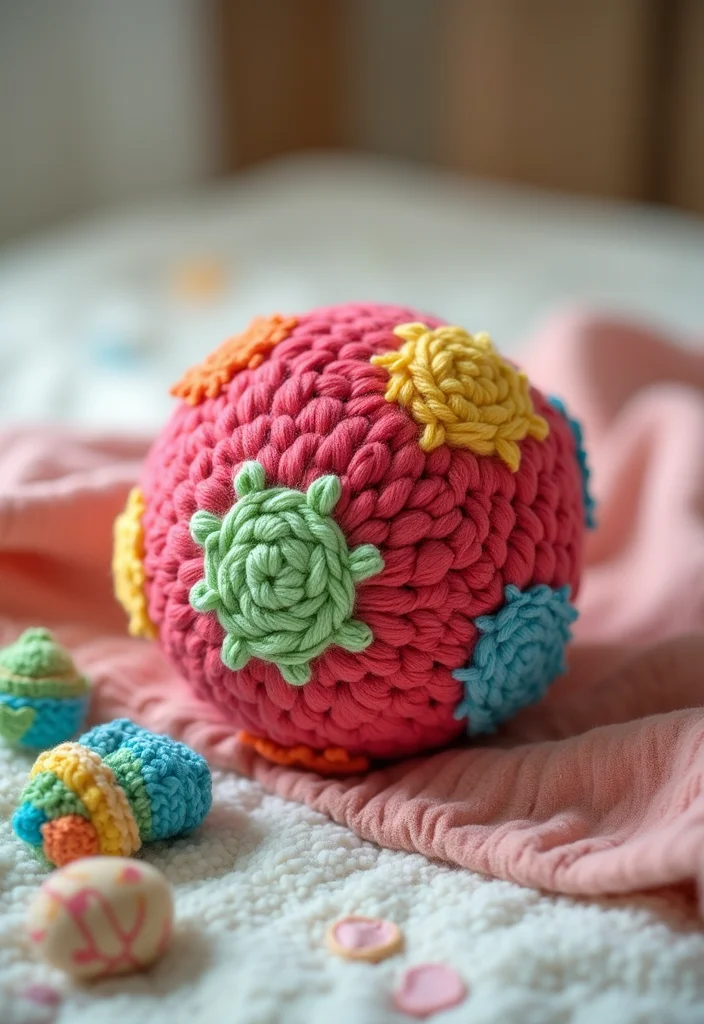 Baby Crochet Patterns Free: Ultimate Guide for Tiny Treasures with 22 Fun Creations - 22. Crochet Sensory Ball
