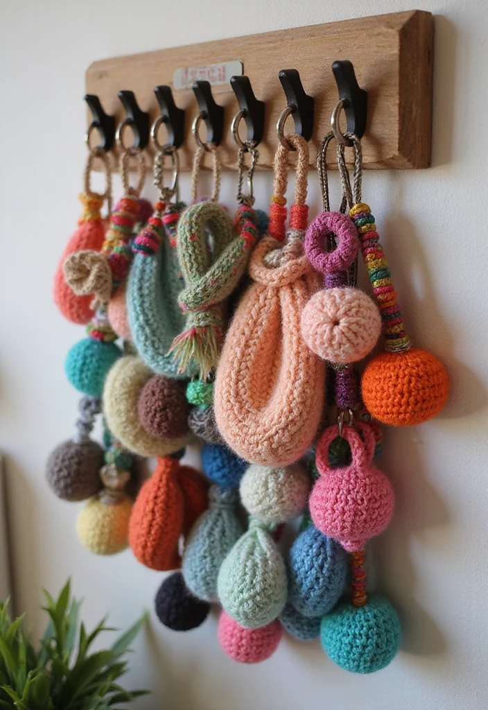 C2C Crochet Pattern Free: Ultimate Guide for Corner-to-Corner Projects with 22 Creative Examples - 10. C2C Keychains