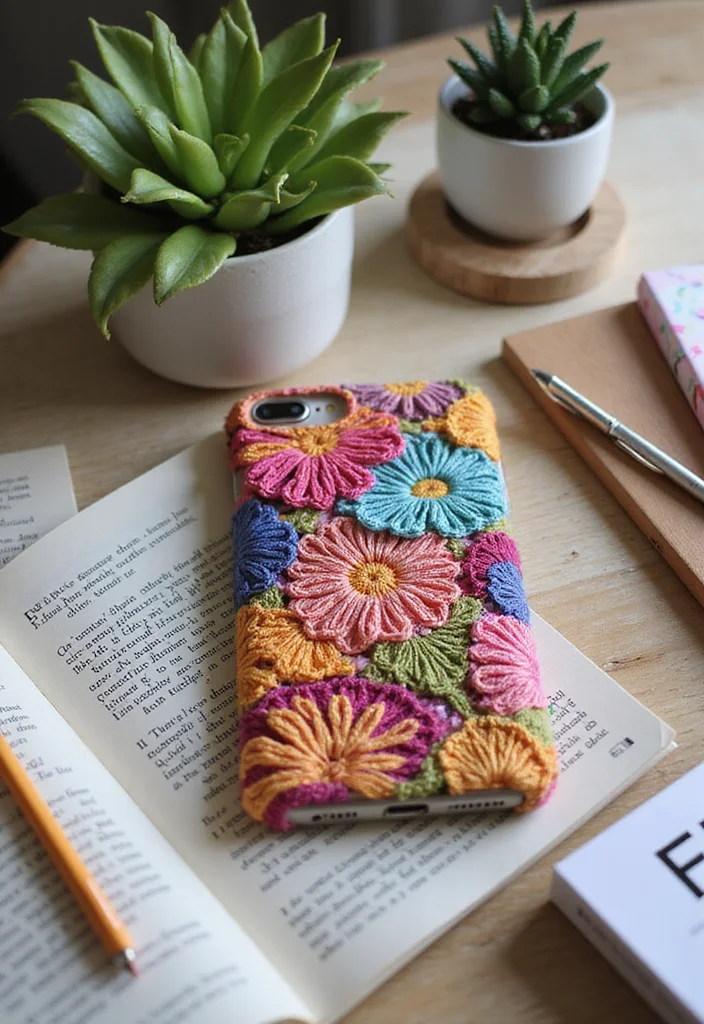 C2C Crochet Pattern Free: Ultimate Guide for Corner-to-Corner Projects with 22 Creative Examples - 18. C2C Phone Cases