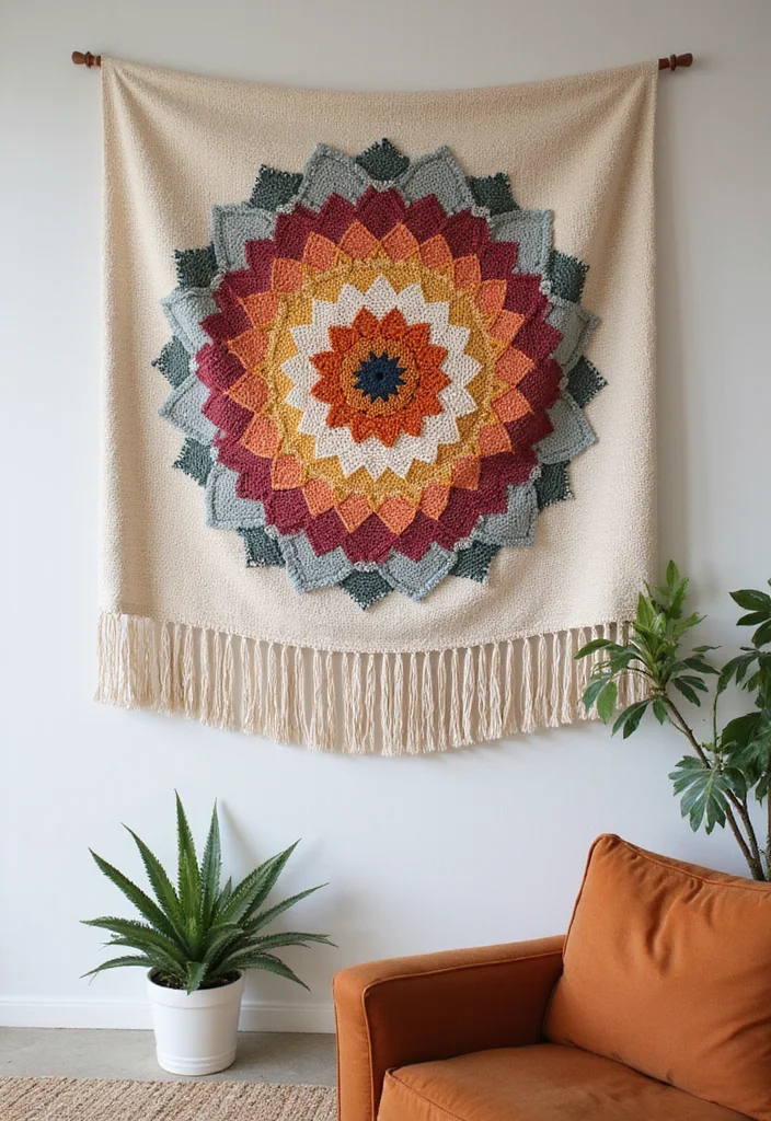 C2C Crochet Pattern Free: Ultimate Guide for Corner-to-Corner Projects with 22 Creative Examples - 3. C2C Wall Hangings