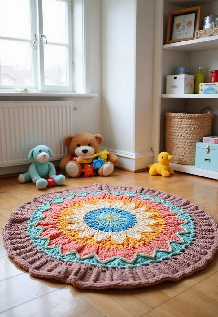 C2C Crochet Pattern Free: Ultimate Guide for Corner-to-Corner Projects with 22 Creative Examples - 5. C2C Play Mats for Kids