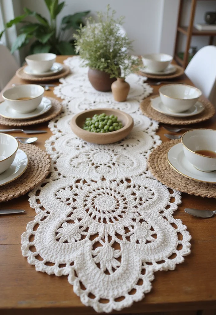 C2C Crochet Pattern Free: Ultimate Guide for Corner-to-Corner Projects with 22 Creative Examples - 8. C2C Table Runner