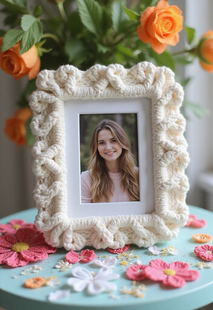 C2C Crochet Pattern Free: Ultimate Guide for Corner-to-Corner Projects with 22 Creative Examples - 9. C2C Picture Frames