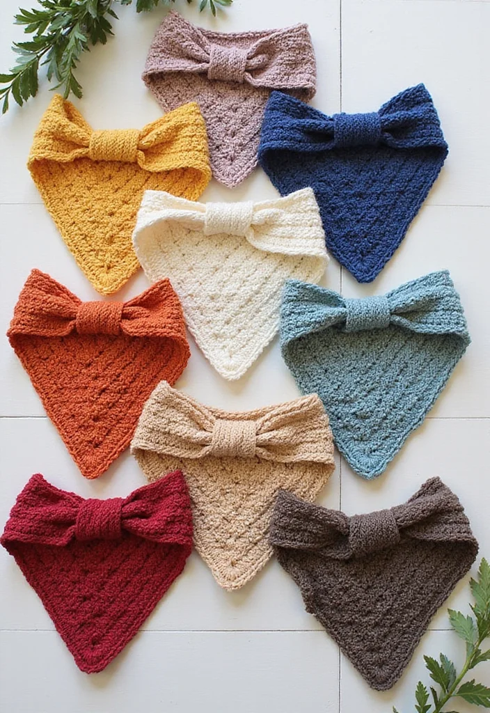 Crochet Bandana Pattern Free: Step-by-Step Guide to Trendy Bandanas with 22 Variations - 14. Seasonal Theme Bandanas