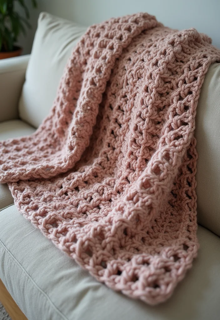 Crochet Bandana Pattern Free: Step-by-Step Guide to Trendy Bandanas with 22 Variations - 5. Textured Stitch Bandana