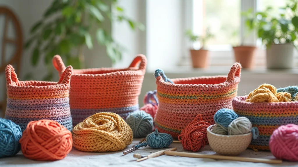 Crochet Basket Pattern Free: How to Make Practical and Stylish Baskets with 22 Visual Examples
