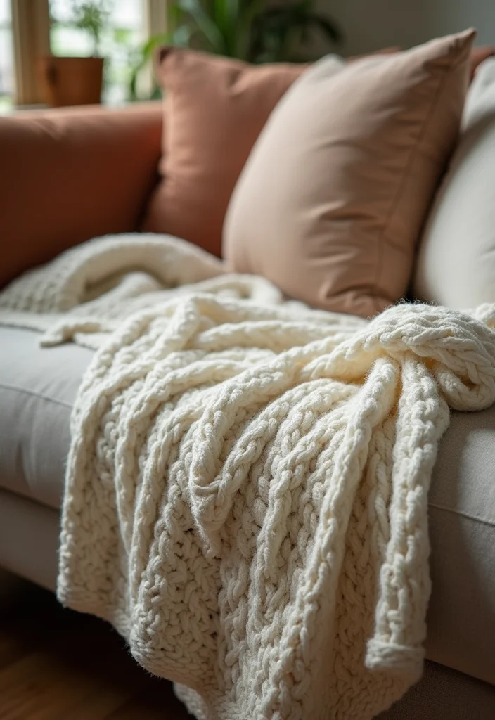 Crochet Blanket Patterns Free: Ultimate Guide for Cozy Blankets with 22 Beautiful Examples - 14. The Cable Stitch Blanket