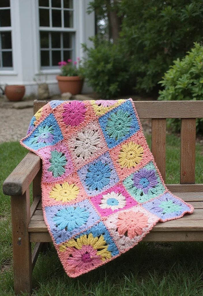 Crochet Blanket Patterns Free: Ultimate Guide for Cozy Blankets with 22 Beautiful Examples - 22. The Upcycled Blanket