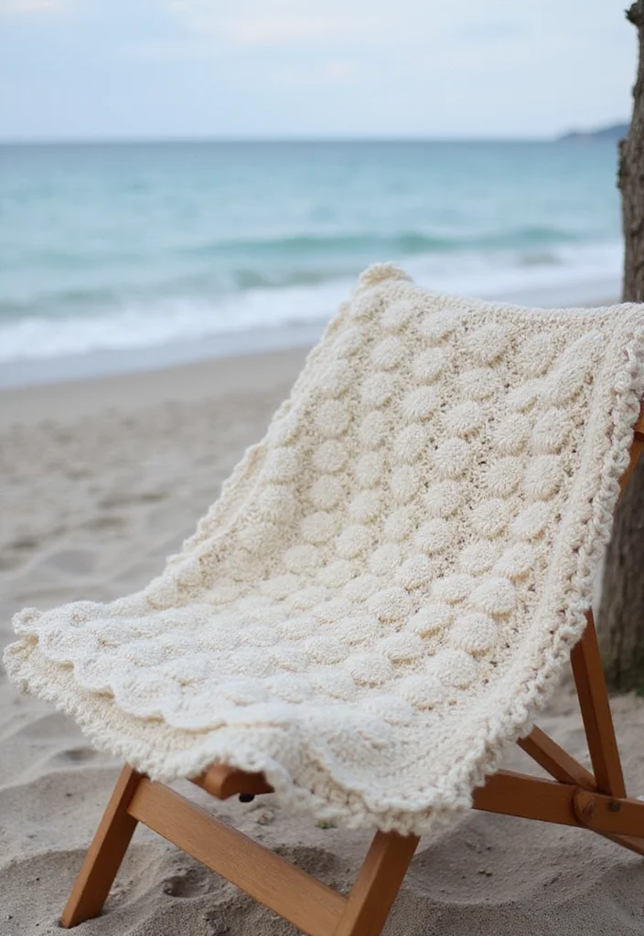 Crochet Blanket Patterns Free: Ultimate Guide for Cozy Blankets with 22 Beautiful Examples - 7. The Shell Stitch Blanket