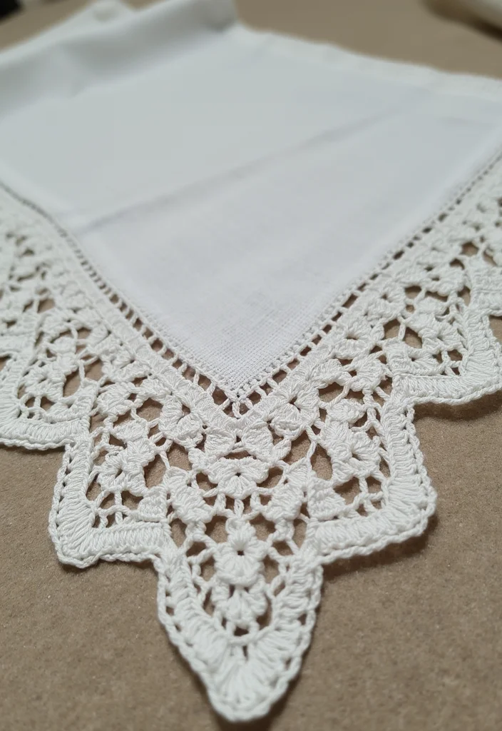 Crochet Borders for Blankets: Guide to Beautiful Edges with 22 Inspiring Ideas - 3. Crocheted Lace Border