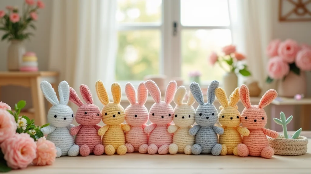 Crochet Bunny Pattern Free: Fun Guide for Adorable Bunny Projects with 22 Cute Designs