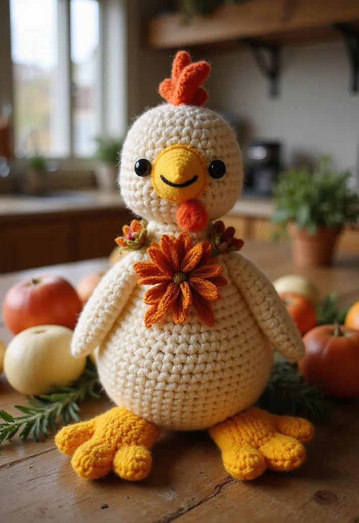 Crochet Chicken Pattern Free: Step-by-Step Guide to Adorable Chicken Projects - 1. Classic Crochet Hen