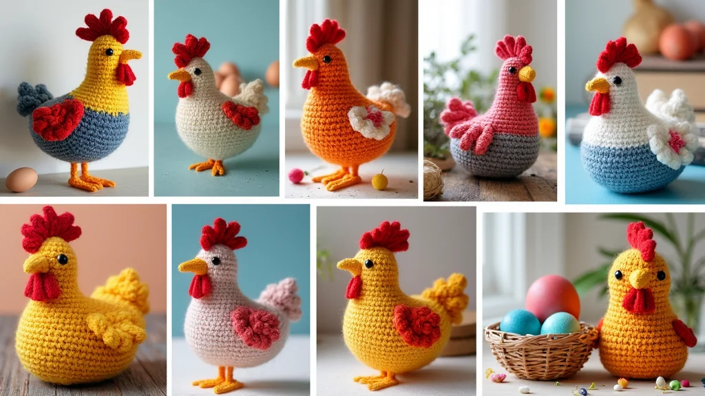 Crochet Chicken Pattern Free: Step-by-Step Guide to Adorable Chicken Projects