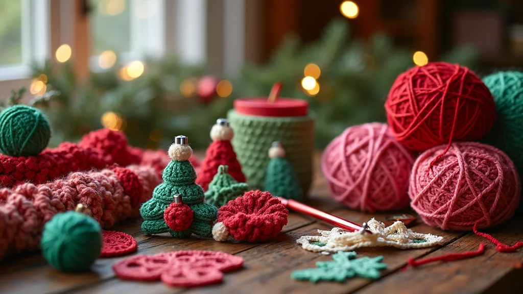 Crochet Christmas Ornaments Free: Festive Guide to Handmade Decorations with 22 Creative Designs