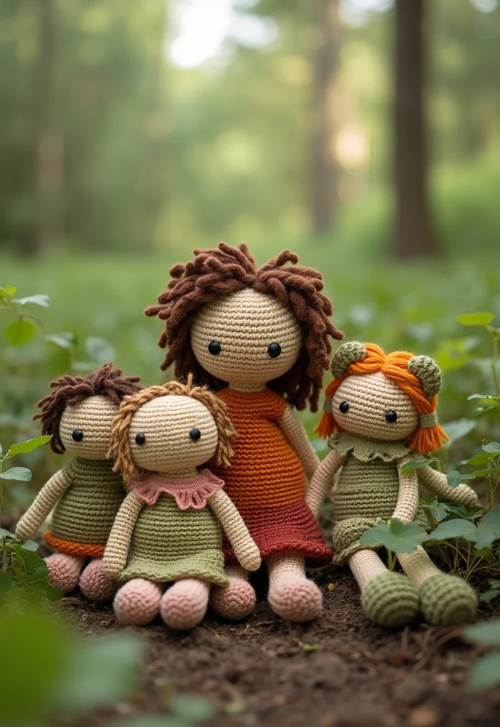 Crochet Dolls Free Patterns: Step-by-Step Guide to Crafting Adorable Dolls with 22 Inspirations - 16. Eco-friendly Crochet Dolls