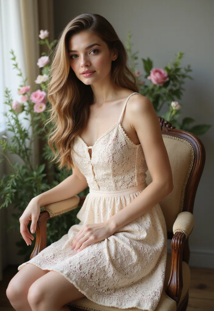 Crochet Dress Pattern Free: Complete Tutorial for Crafting Elegant Dresses with 22 Visual Inspirations - 5. Vintage Charm with the Tea-Length Dress