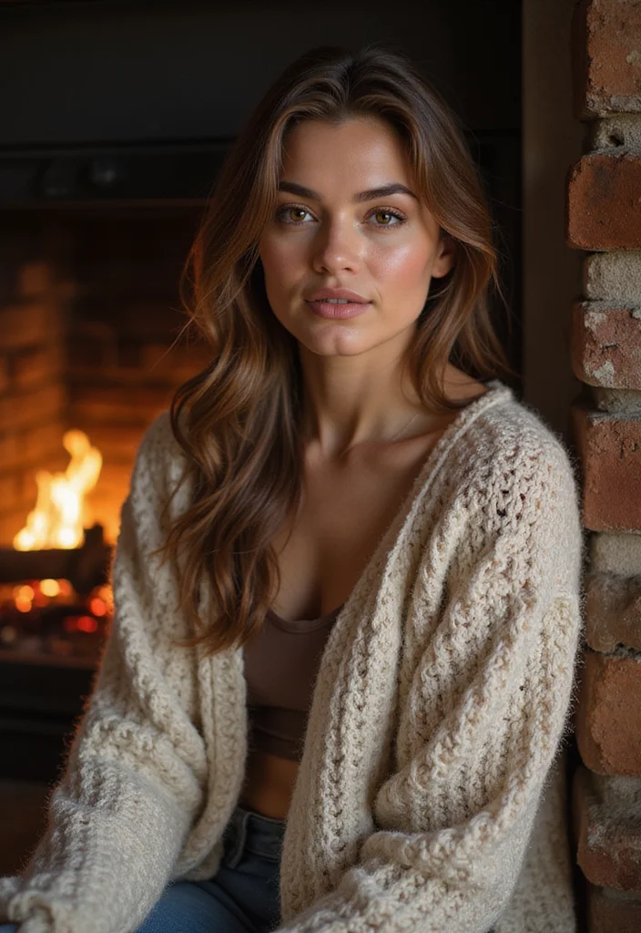 Crochet Granny Square Cardigan: Friendly Guide to Cozy Layers with 22 Inspiring Variations - 12. Warm and Fuzzy Granny Square Cardigan