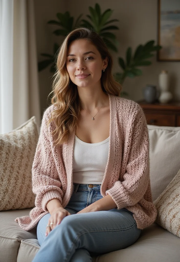 Crochet Granny Square Cardigan: Friendly Guide to Cozy Layers with 22 Inspiring Variations - 2. Oversized Granny Square Cardigan